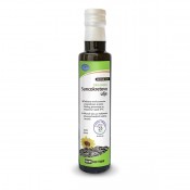 Raw organic cold pressed sunflower seeds oil